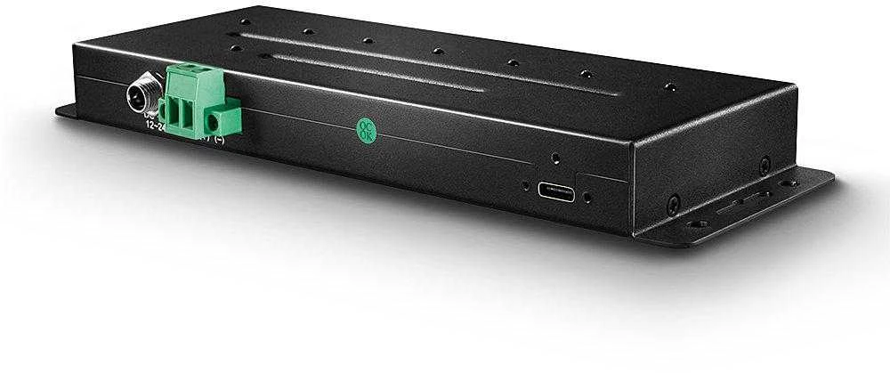 USB Hub - LINDY 7 Prievadų USB 3.2 Gen 2 Metalinis Hub, 10Gbps su Maitinimu