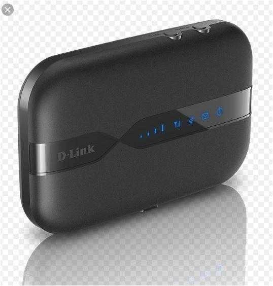 Modemas D-LINK Mobile Wi-Fi 4G Hotspot 150 Mbps su LCD ekranu