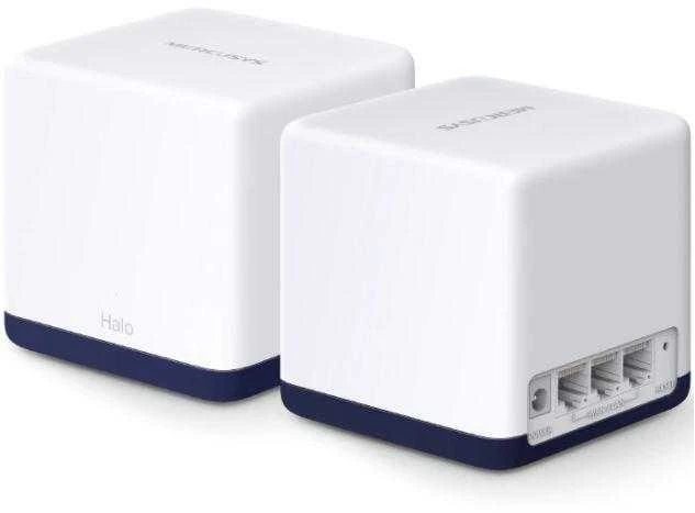 Maršrutizatorius TP-Link „Mercusys“ | AC1900 viso namo tinklinio „Wi-Fi“ sistema | „Halo H50G“ (2 vnt.) | 802.11ac | 600+1300 Mbps | Ethernet LAN (RJ-45) jungtys 3 | Tinklo palaikymas: Taip | MU-MiMO: Taip | Mobilusis plačiajuostis ryšys: Be