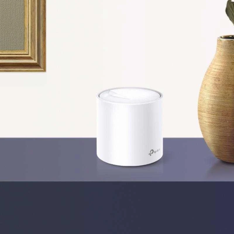 Maršrutizatorius TP-Link Deco X20(1-pack) AX1800 viso namo tinklelio „Wi-Fi 6“ sistema | TP-LINK | Deco X20(1-pack) AX1800 viso namo tinklelio „Wi-Fi 6“ sistema | AX1800 | 802.11ax | 1201 Mb/s | Ethernet LAN (RJ-45) jungtys 1 | Tinklo palaikymas: Taip | MU-MiMO: Taip | Ne, mobilusis plačiajuostis ryšys | Antenos tipas: Vidinė