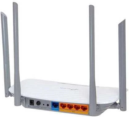 TP-LINK AC1200 Dual-Band Wi-Fi Gigabit Maršrutizatorius 300Mbps esant 2,4GHz + 867Mbps 5GHz 4 antenos 1 Gigabit WAN + 3 Gigabit LAN prievadai
