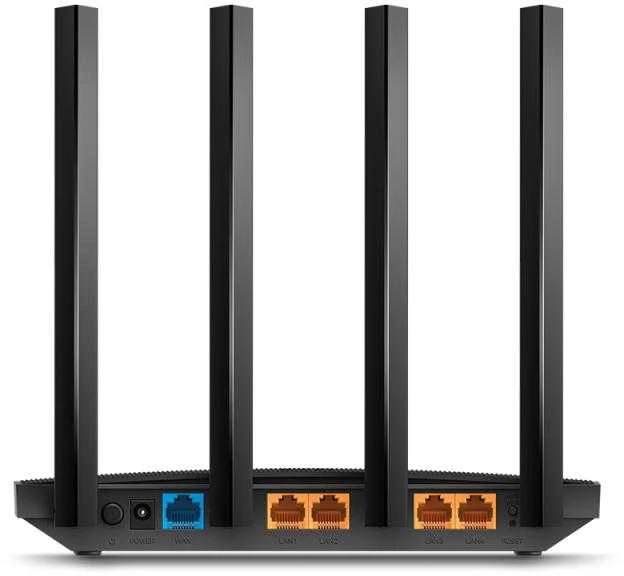 TP-LINK Archer C80 TP-Link Archer C80 AC1900 Dviejų juostų belaidis 802.11ac Gbit maršrutizatorius 4xLAN MU-MIMO