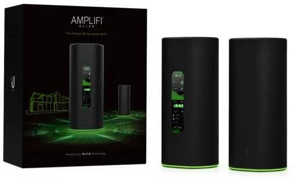 Ubiquiti AmpliFi Alien AFI-ALN-R - Belaidis maršrutizatorius - 4 prievadų jungiklis - GigE, 802.11ax - 802.11a / b / g / n / ac / ax - Dviejų juostų UBI-AFI-ALN-R