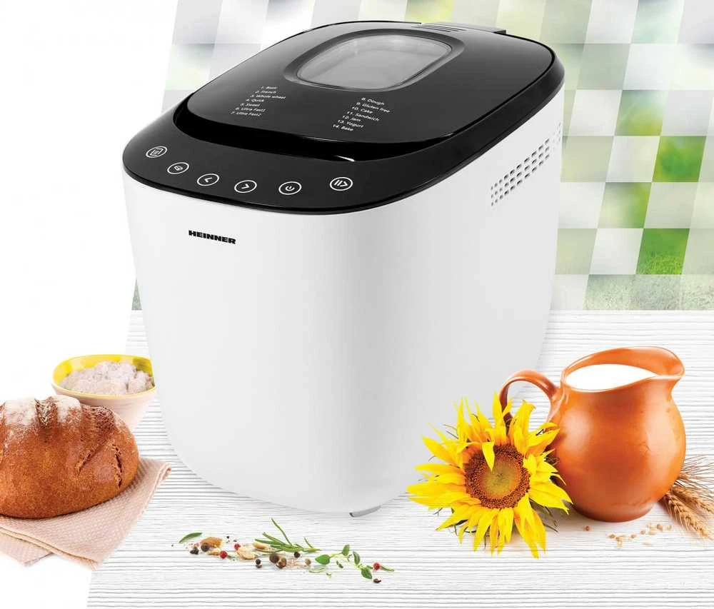 Duonkepė HEINNER DUONOS KEPIMO MAŠINA HBM-900WHBK (HBM-900WHBK)