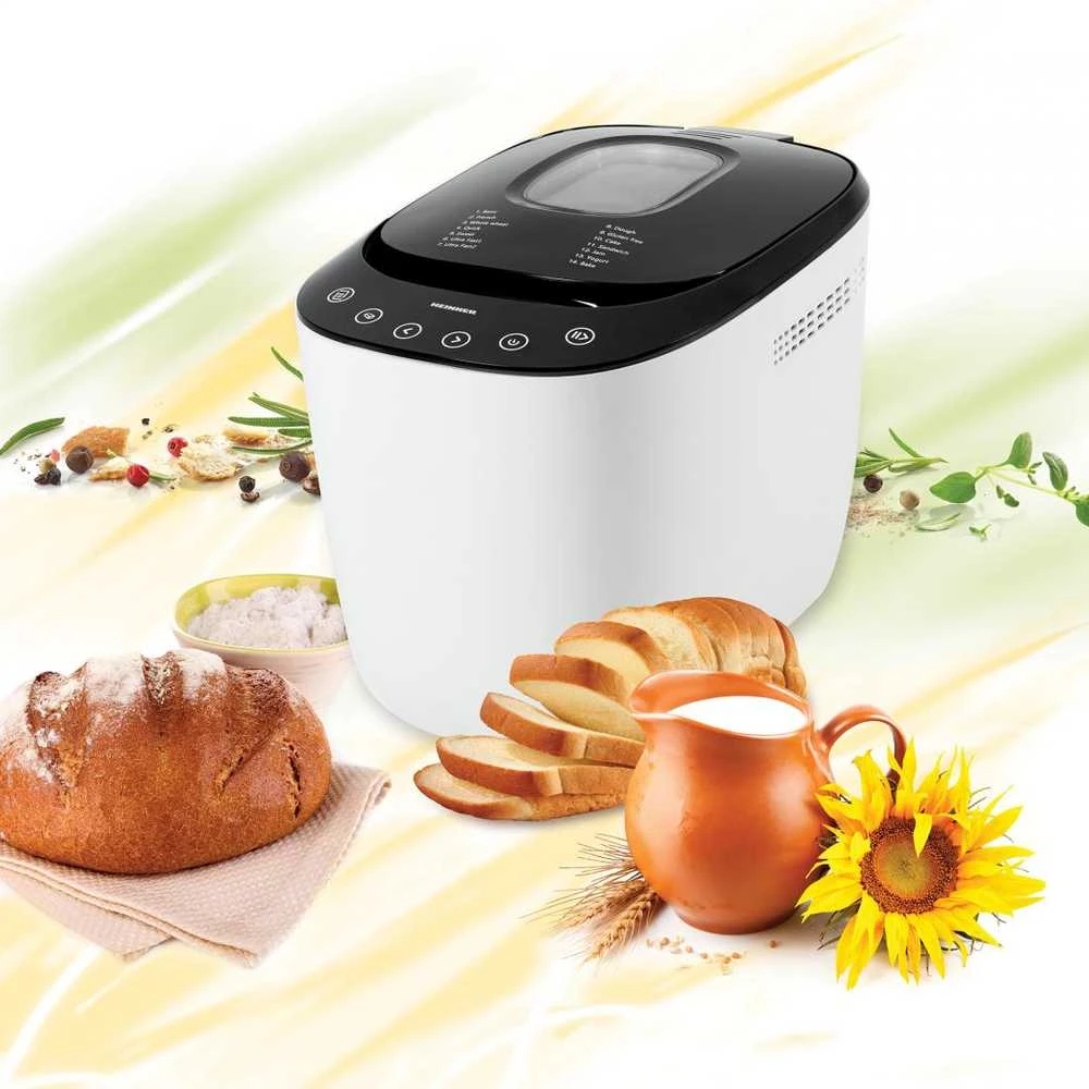 Duonkepė HEINNER DUONOS KEPIMO MAŠINA HBM-900WHBK (HBM-900WHBK)