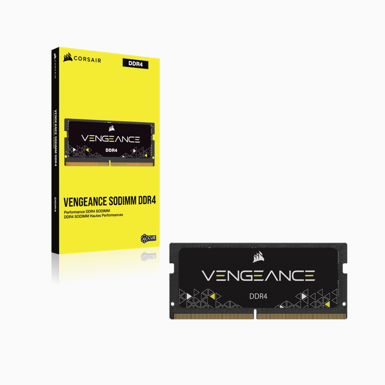 Nešiojamo kompiuterio atmintis Corsair Vengeance Juodas 8GB DDR4-2666 CL18 SO-DIMM atmintis