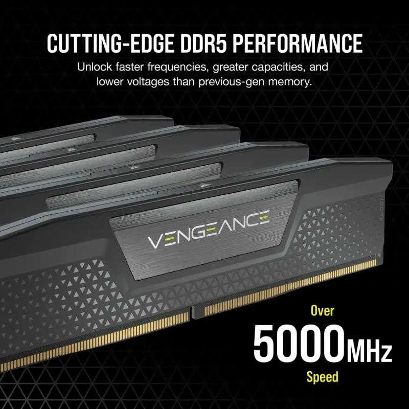 RAM „Corsair Vengeance CMK32GX5M2B6400C32“ ausinės