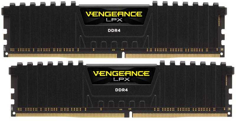 Corsair Vengeance LPX 16GB (2x8GB) DDR4 DRAM 2400MHz C16 Juodas