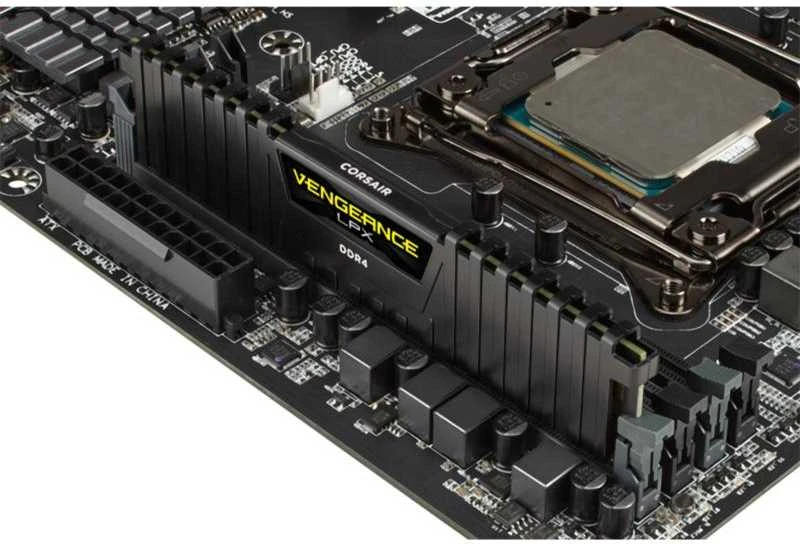 RAM CORSAIR 8GB DDR4 3000MHz 288Dimm Unbuffed 16-20-20-38 Vengeance LPX Juodas Heat Spreader 1,35V XMP2.0