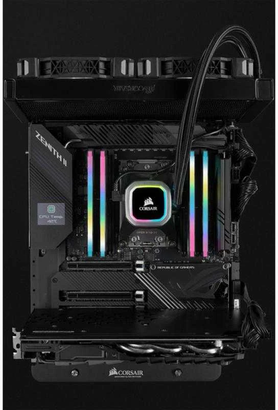 RAM CORSAIR DDR4 16GB 2x8GB 3200MHz DIMM CL16 VENGEANCE RGB Pro SL Juodas 1.35V XMP 2.0