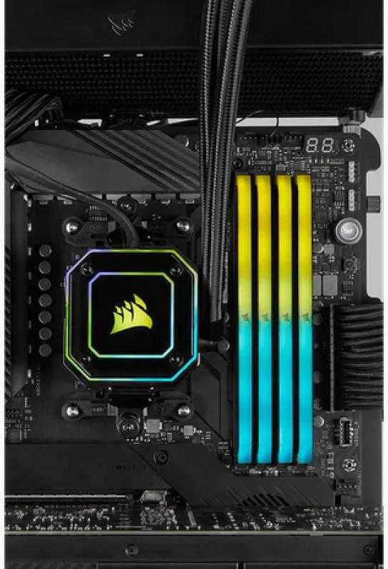 RAM Corsair VENGEANCE RGB RS 32 GB, DDR4, 3200 MHz, kompiuteris/serveris, registracijos Nr., ECC Nr.