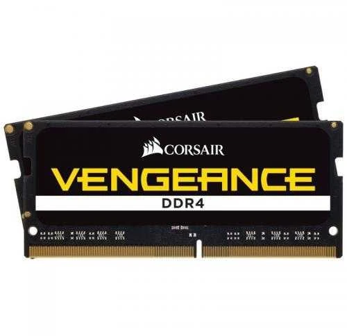 Nešiojamo kompiuterio atmintis 32 GB SO PC 2666 CL18 CORSAIR KIT (2 x 16 GB) VENGEANCE B mažmeninė prekyba