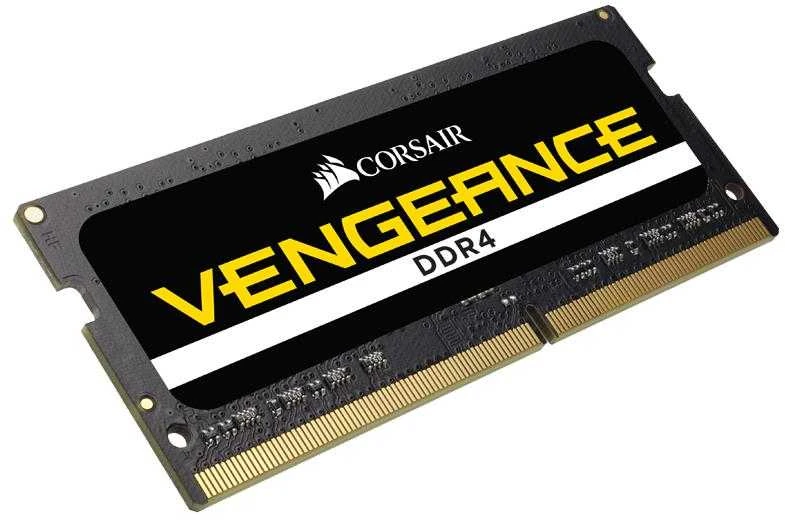 Nešiojamo kompiuterio atmintis 32 GB SO PC 2666 CL18 CORSAIR KIT (2 x 16 GB) VENGEANCE B mažmeninė prekyba
