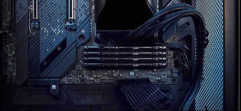 RAM Kingston KF564C32BBEK2-64 64GB 6400MT/s DDR5 CL32 DIMM (Kit of 2) FURY Beast Juodas EXPO | Kingstonas