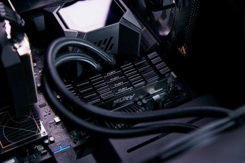 RAM „Kingston KF432C16RB2K2/16“ 16 GB 3200 MT/s DDR4 CL16 DIMM (2 vnt. rinkinys) FURY Renegade Juodas | „Kingston“