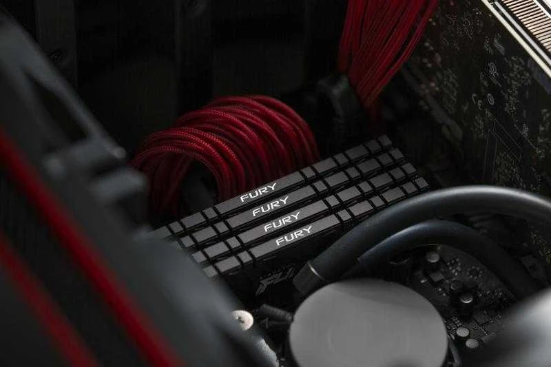 RAM „Kingston KF432C16RB2K2/16“ 16 GB 3200 MT/s DDR4 CL16 DIMM (2 vnt. rinkinys) FURY Renegade Juodas | „Kingston“