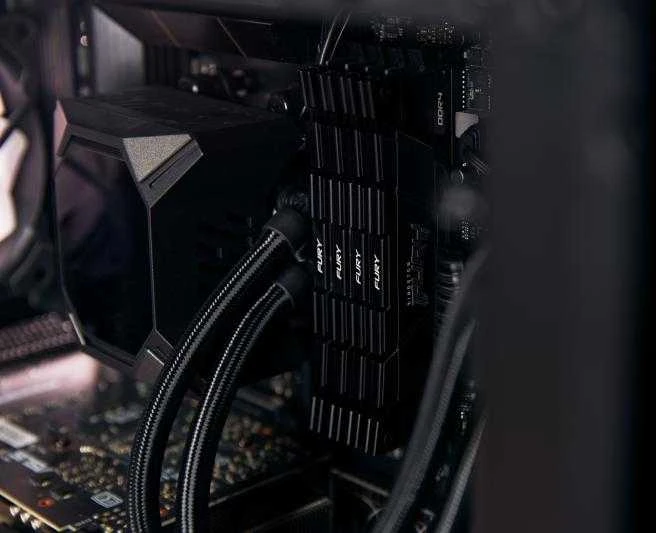 RAM „Kingston KF432C16RB2K2/16“ 16 GB 3200 MT/s DDR4 CL16 DIMM (2 vnt. rinkinys) FURY Renegade Juodas | „Kingston“