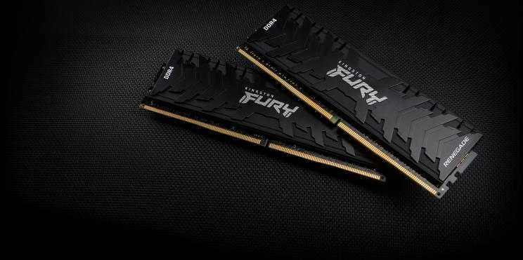 RAM „Kingston KF432C16RB2K2/16“ 16 GB 3200 MT/s DDR4 CL16 DIMM (2 vnt. rinkinys) FURY Renegade Juodas | „Kingston“