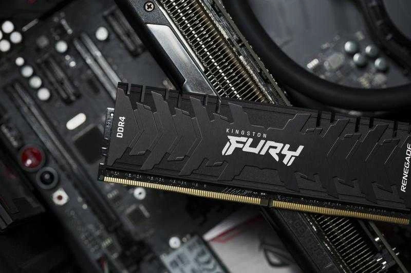 RAM „Kingston KF432C16RB2K2/16“ 16 GB 3200 MT/s DDR4 CL16 DIMM (2 vnt. rinkinys) FURY Renegade Juodas | „Kingston“