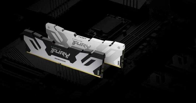 RAM Kingston KF564C32RS-16 16GB 6400MT/s DDR5 CL32 DIMM FURY Renegade Sidabrinis | Kingston