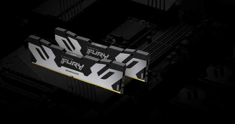 RAM Kingston KF564C32RS-16 16GB 6400MT/s DDR5 CL32 DIMM FURY Renegade Sidabrinis | Kingston