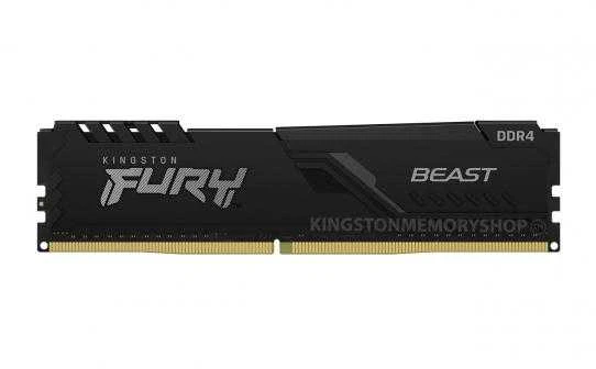 RAM KINGSTON 32GB 3200MHZ DDR4 CL16 DIMM (KIT OF 2) 1GX8 FURY BEAST RGB_