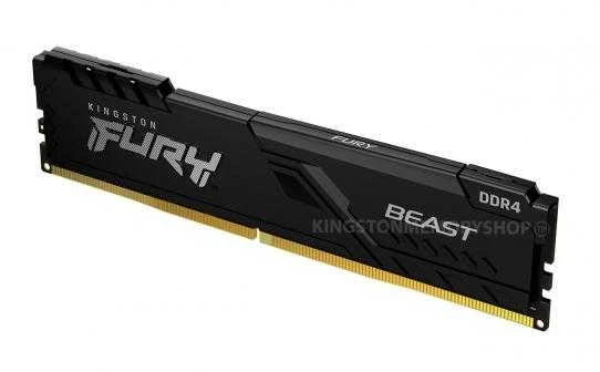 RAM KINGSTON 32GB 3200MHZ DDR4 CL16 DIMM (KIT OF 2) 1GX8 FURY BEAST RGB_