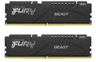 RAM Kingston | Fury Beast | 32 GB | DDR5 | 5200 MHz | Kompiuteris/serveris | Registracijos Nr. | ECC Nr.