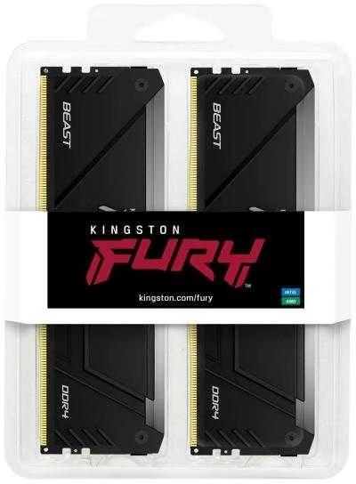 RAM KINGSTON 16GB 3600MT/S DDR4 CL17 DIMM (KIT OF 2) FURY BEAST RGB_