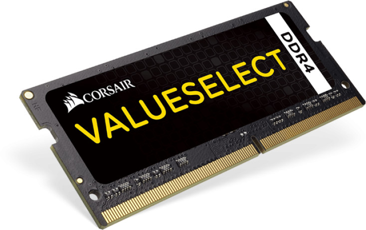 Nešiojamo kompiuterio atmintis CORSAIR DDR4 2133MHz 8GB 1x260 SODIMM 1.20V Unbuffered 15-15-15-36