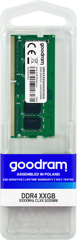 GOODRAM DDR4 8GB 2666MHz CL19 SODIMM