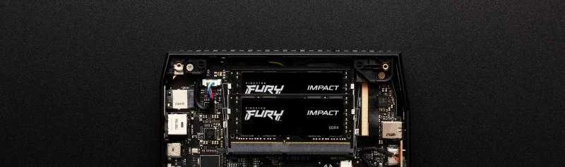 Nešiojamo kompiuterio atmintis HyperX Kingstonas | Fury Impact | 2x8 GB | SODIMM | 3200 MHz | Užrašų knygelė | Registracijos Nr. | ECC Nr