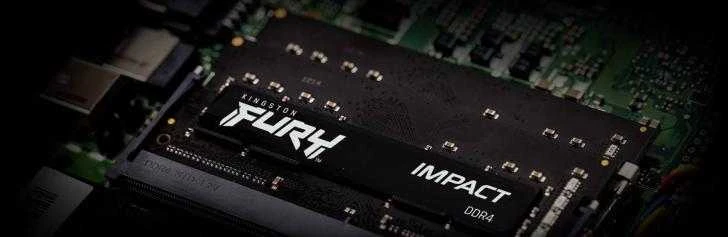 Nešiojamo kompiuterio atmintis HyperX Kingstonas | Fury Impact | 2x8 GB | SODIMM | 3200 MHz | Užrašų knygelė | Registracijos Nr. | ECC Nr