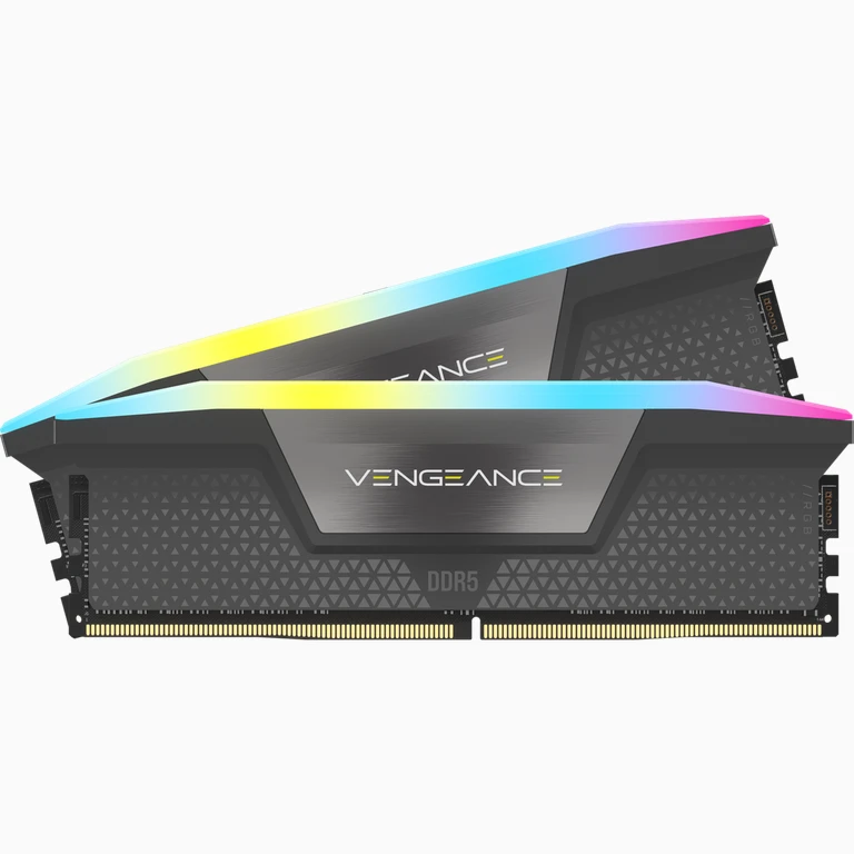 RAM 64 GB PC 5200 CL40 CORSAIR KIT (2 x 32 GB) VENGEANCE RGB B mažmeninė prekyba
