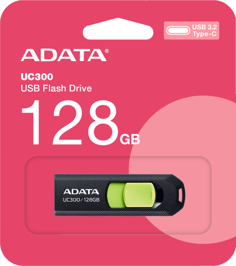 ADATA | USB atmintinė | UC300 | 128 GB | USB 3.2 1-oji karta | Judas