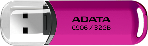 ADATA | USB Flash Drive | C906 | 32 GB | USB Type-A | Rožinė