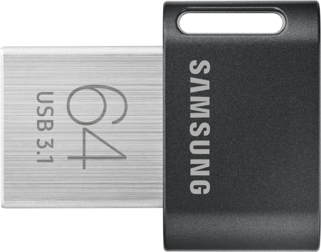 USB laikmena Samsung FIT Plus, 64 GB, Juodos spalvos