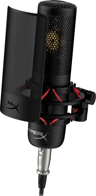 HyperX ProCast - Mikrofonas, juodos spalvos
