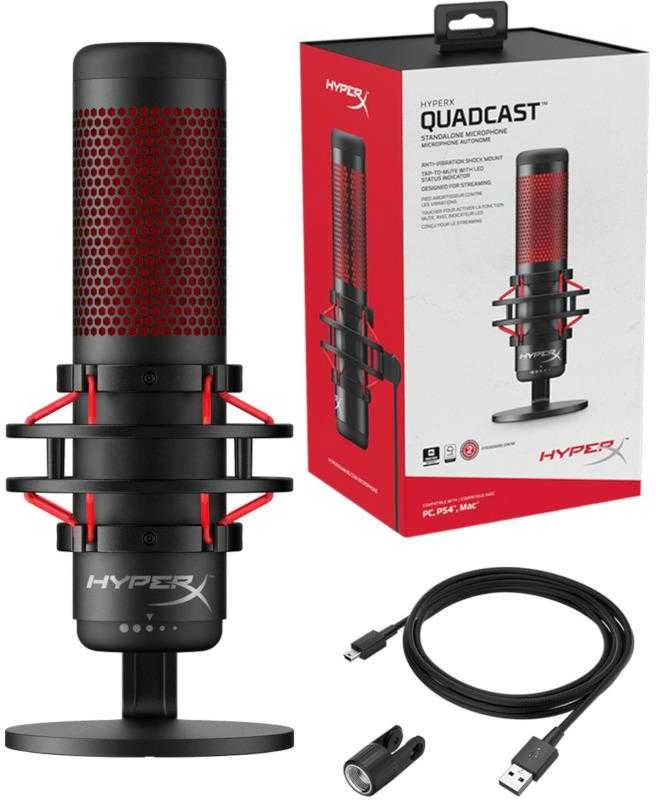 HyperX QuadCast - USB Kondensatorinis Mikrofonas