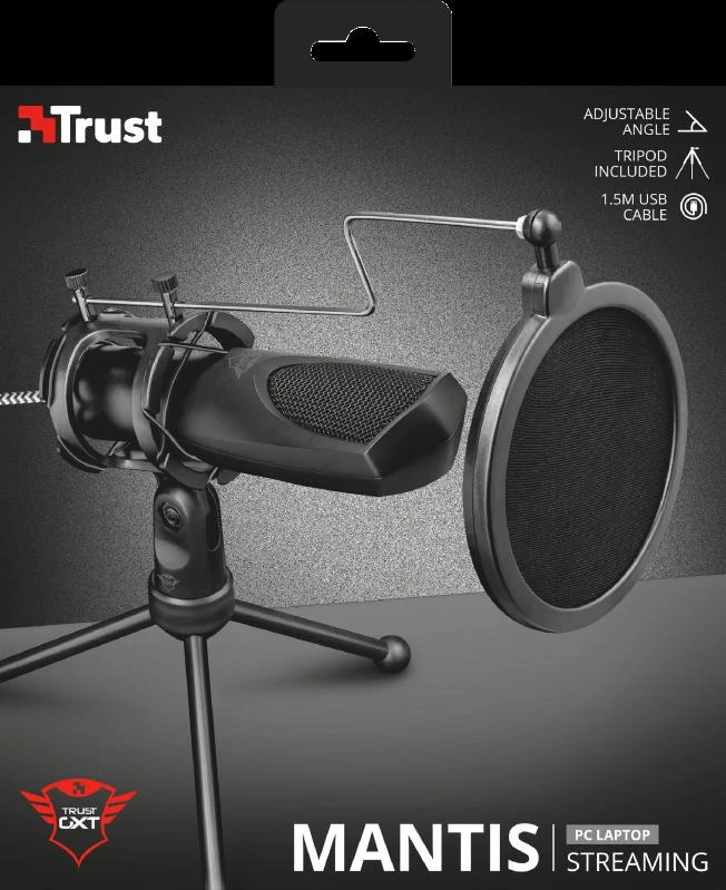 Transliavimo mikrofonas TRUST GXT 232 Mantis 22656 