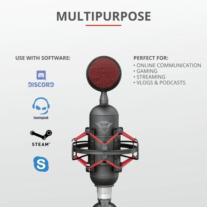 MIKROFONAS TRUST GXT 244 Buzz transliacinis mikrofonas