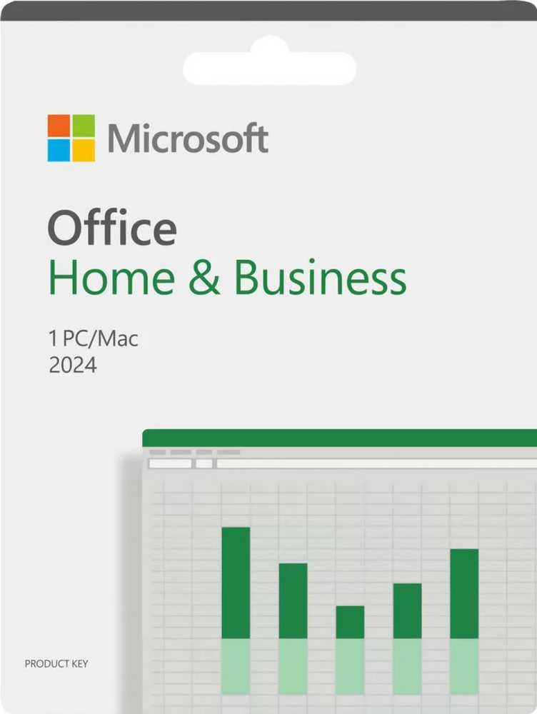 Microsoft® Office Home and Business 2024 visomis kalbomis EuroZone Online Product Key License 1 License Atsisiunčiama ESD NR