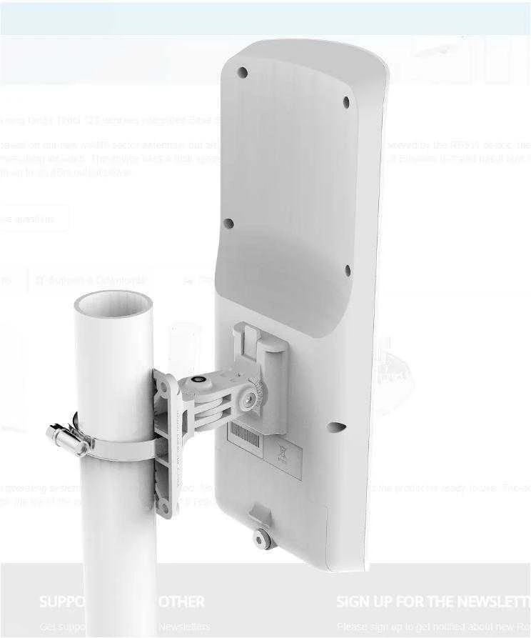 MIKROTIK RB911G-2HPND-12S Bazinė stotis mANTBox 2 12S 2X2MIMO 2.4GHz 1x RJ45 1000Mb/s 12dBi antena