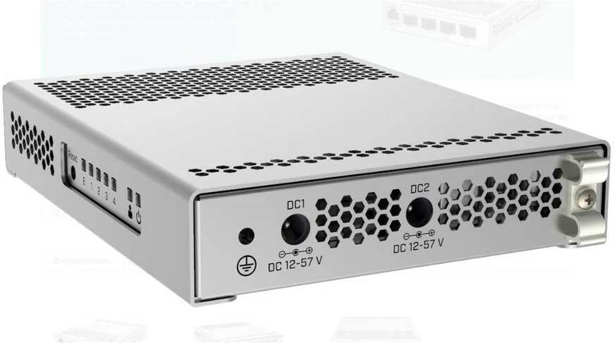 Maršrutizatorius „MikroTik CRS305-1G-4S+OUT FiberBox Plus“ | „MikroTik“ | „FiberBox Plus“ | CRS305-1G-4S+OUT | Gigabito eterneto (varinis) jungčių kiekis: 1 | SFP jungčių kiekis: 4