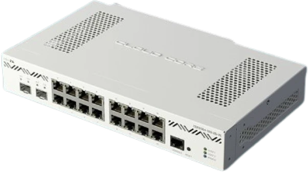 Mikrotik CCR2004-16G-2S+PC | MikroTik | Ethernet Maršrutizatorius | CCR2004-16G-2S+PC | 10/100/1000 Mbit/s | Mesh Support No | MU-MiMO No | No mobile broadband