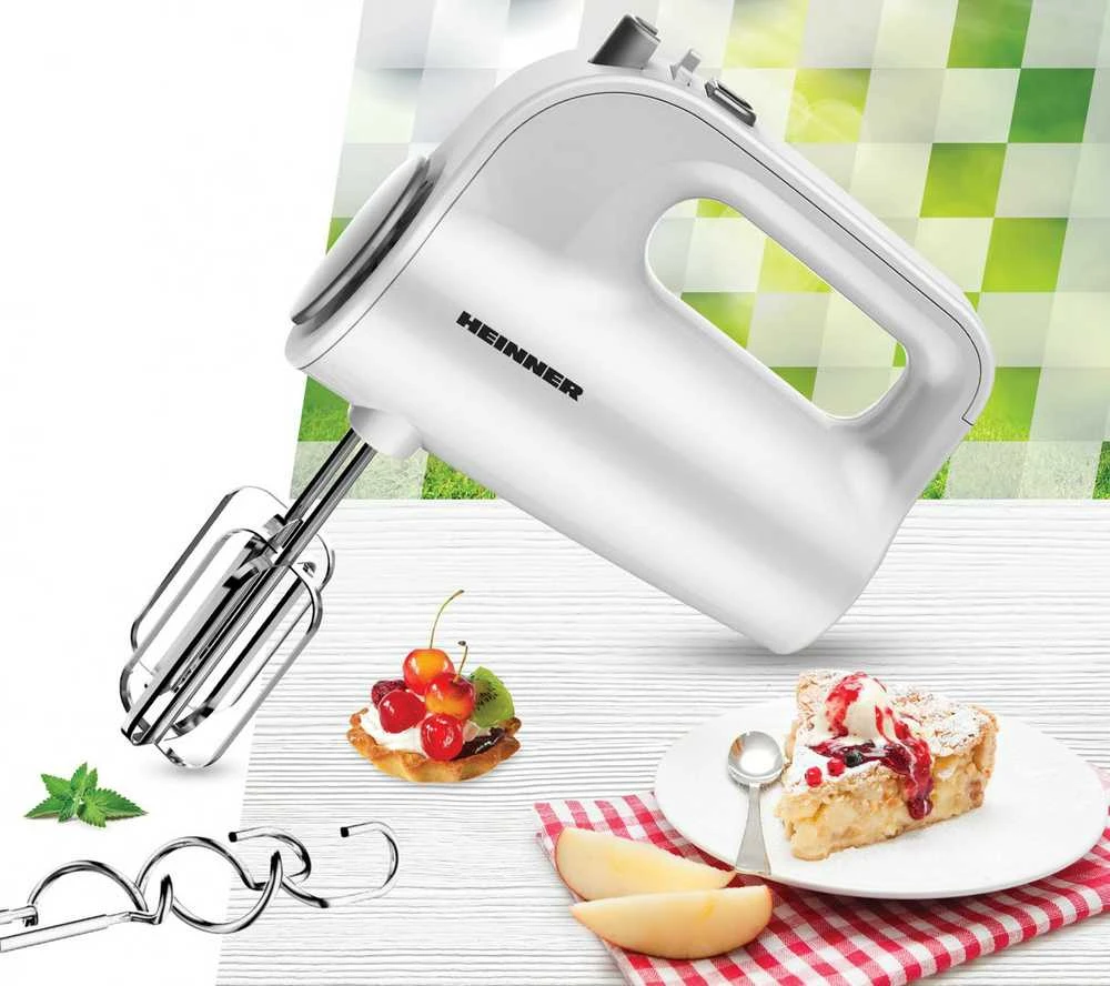 Plakiklis HEINNER rankinis maišytuvas HM-300WH (HM-300WH)