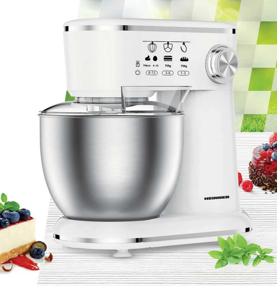 Virtuvinis kombainas MIXER PLANETAR HEINNER HPM-1000WHCH