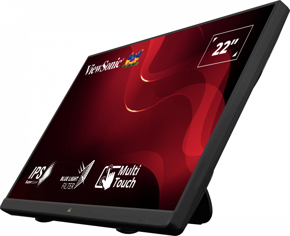 Monitorius ViewSonic TD2230 - 21.5" | IPS | FHD | 5 ms | 60 Hz | Jutiklinis ekranas. Portable