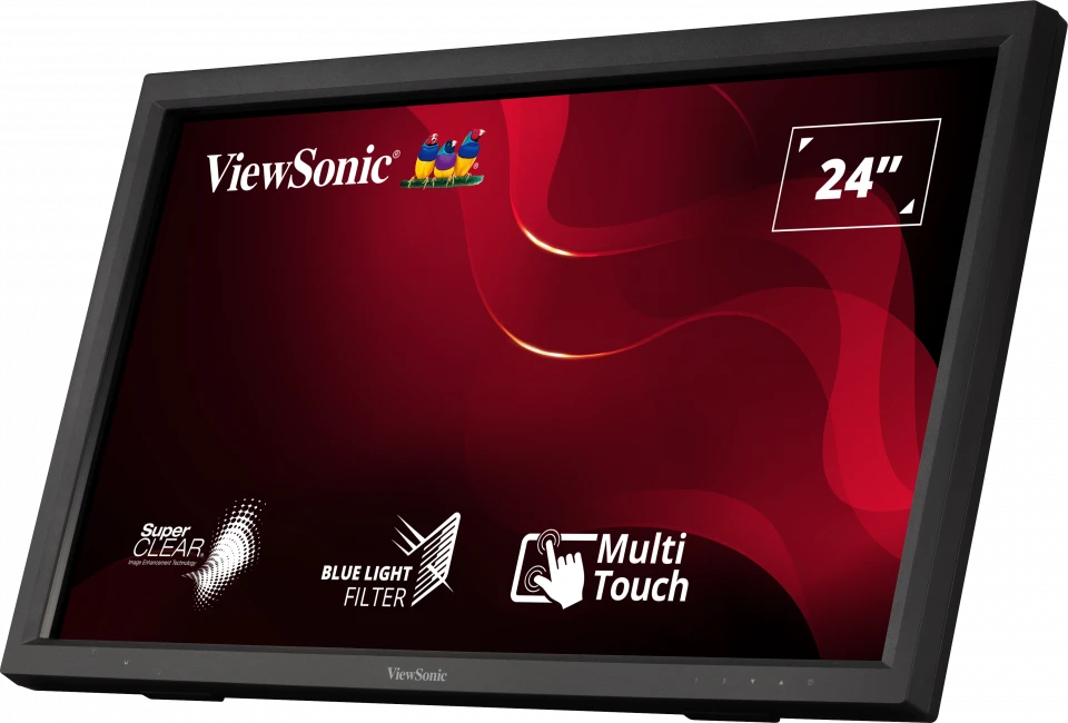 Monitorius VIEWSONIC TD2423 / 23.6" / Touch / Panel VA / 1920x1080 / 16:9 / 75Hz / 7 ms