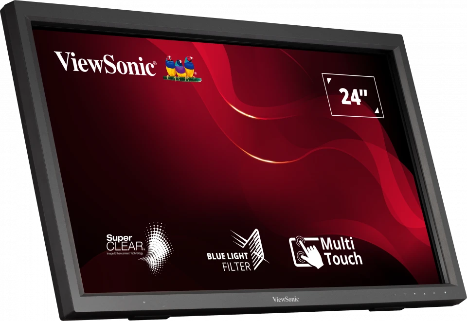 Monitorius VIEWSONIC TD2423 / 23.6" / Touch / Panel VA / 1920x1080 / 16:9 / 75Hz / 7 ms